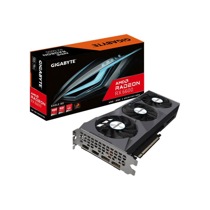 Gigabyte Radeon RX 6600 EAGLE 8G Grafikkarte