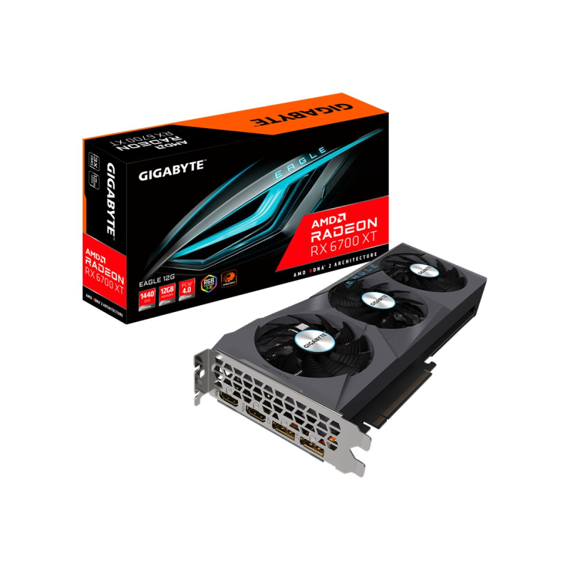 Gigabyte Radeon RX 6700 XT EAGLE 12G Grafikkarte
