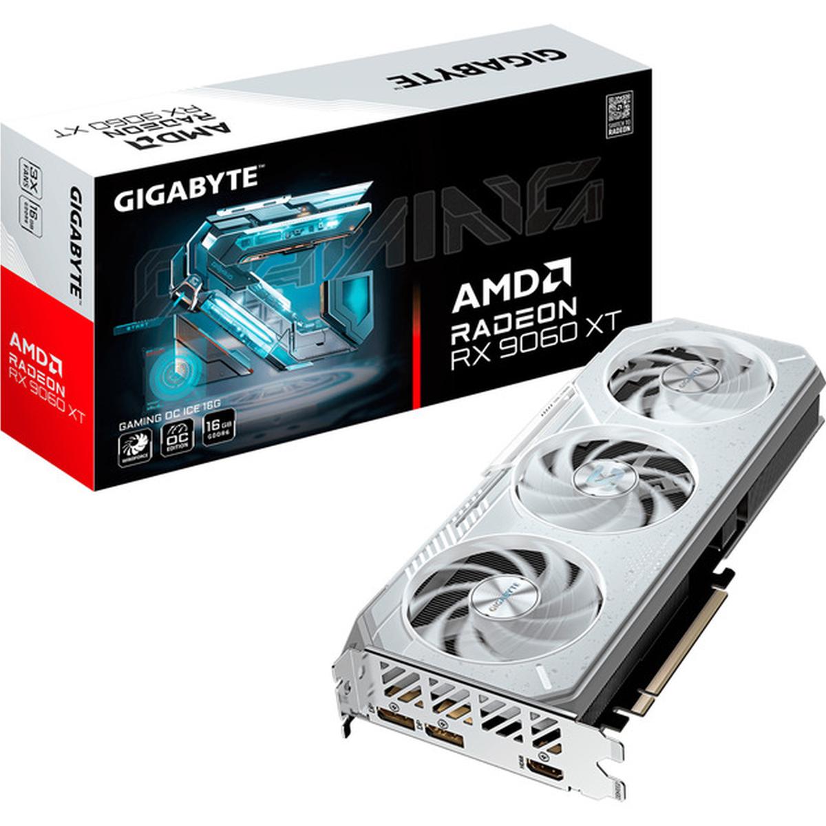 Gigabyte Radeon RX 9060 XT Gaming OC Ice 16G Grafikkarte