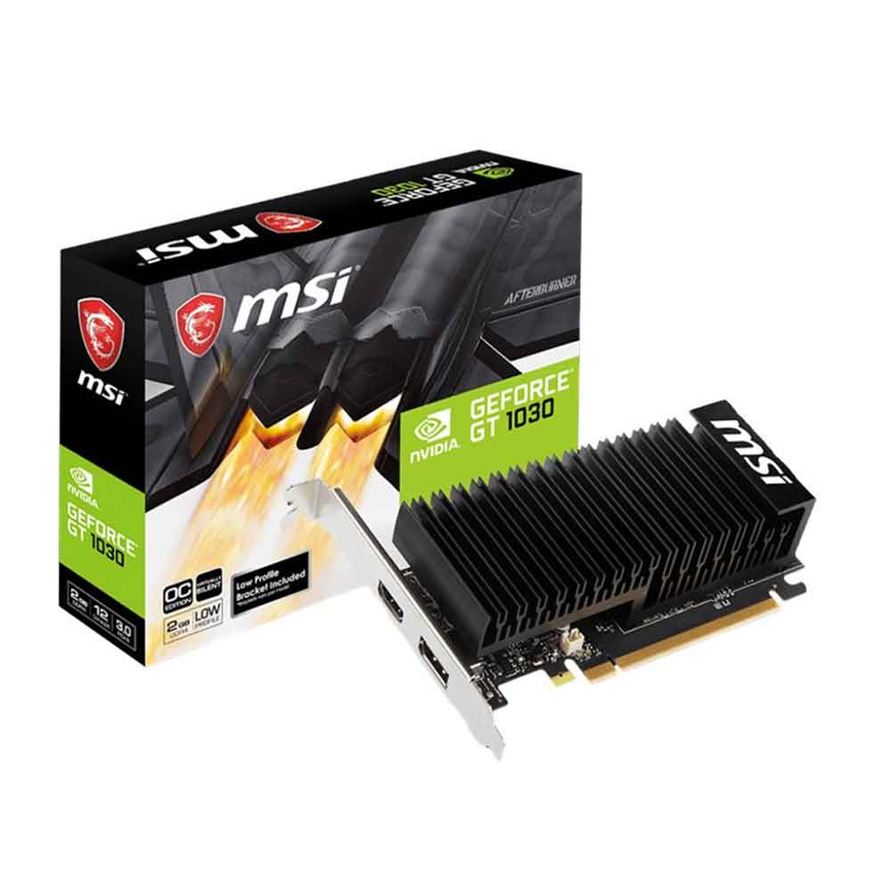 MSI NVIDIA GEFORCE GT 1030 2GHD4 LP OC Grafikkarte