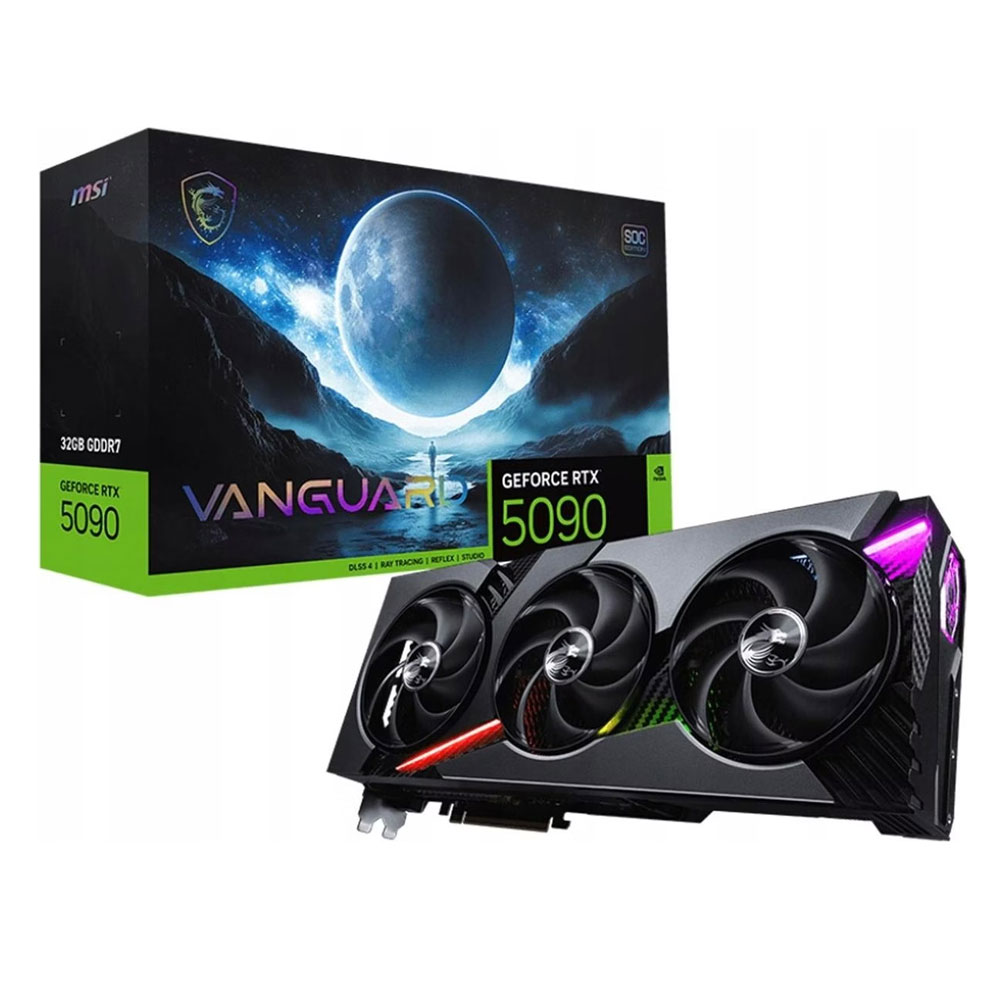 MSI GeForce RTX 5090 32G Vanguard SOC Grafikkarte