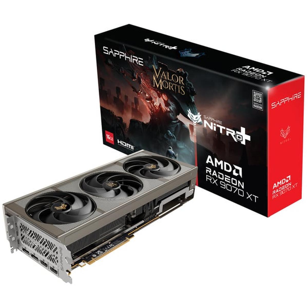 Sapphire Nitro+ Radeon RX 9070 XT Valor Mortis Edition 16GB Grafikkarte