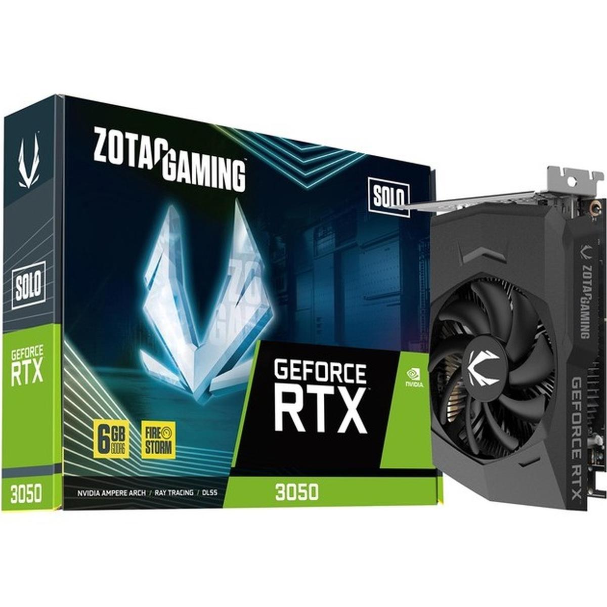 Zotac Gaming GeForce RTX 3050 Solo 6GB Grafikkarte