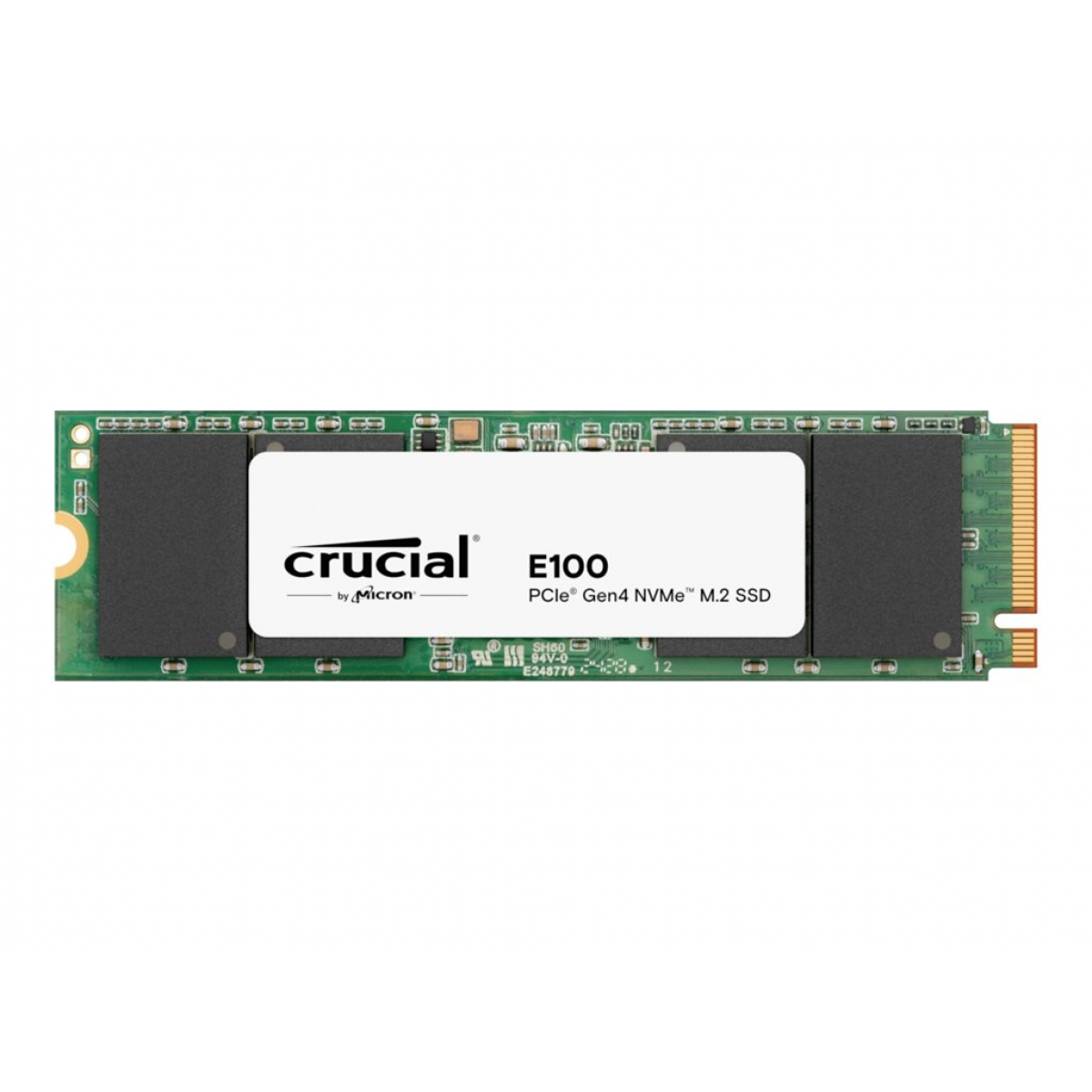 Crucial E100 M.2 PCIe Gen4 NVMe SSD 2TB Festplatte