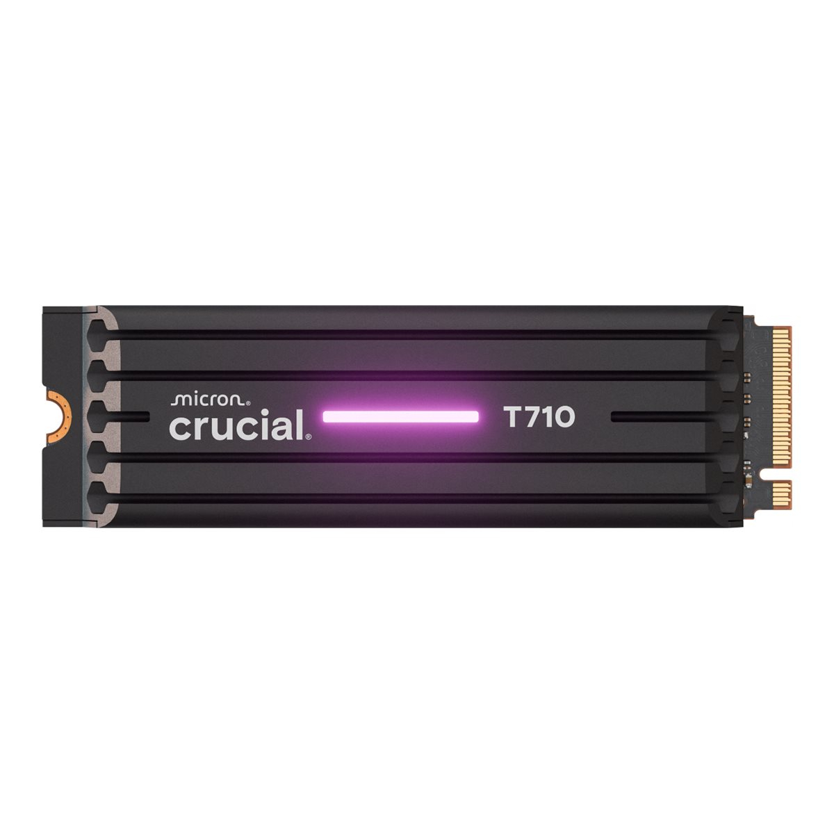 Crucial T710 NVMe SSD 2TB mit Heatsink