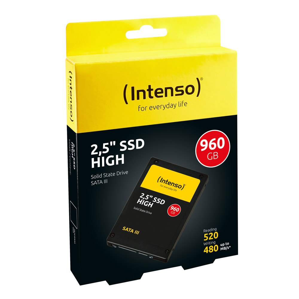 Intenso Interne 2,5'' SSD SATA III High 960 GB