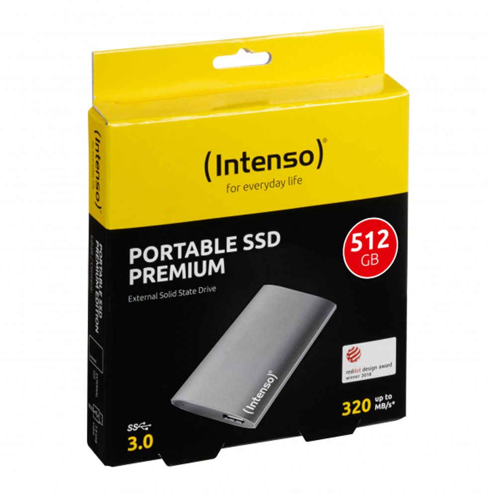 Intenso Premium Edition External SSD 512GB anthrazit