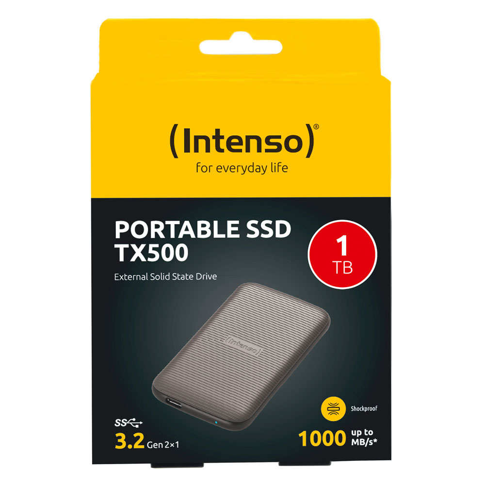 Intenso TX500 Externe SSD 1TB braun
