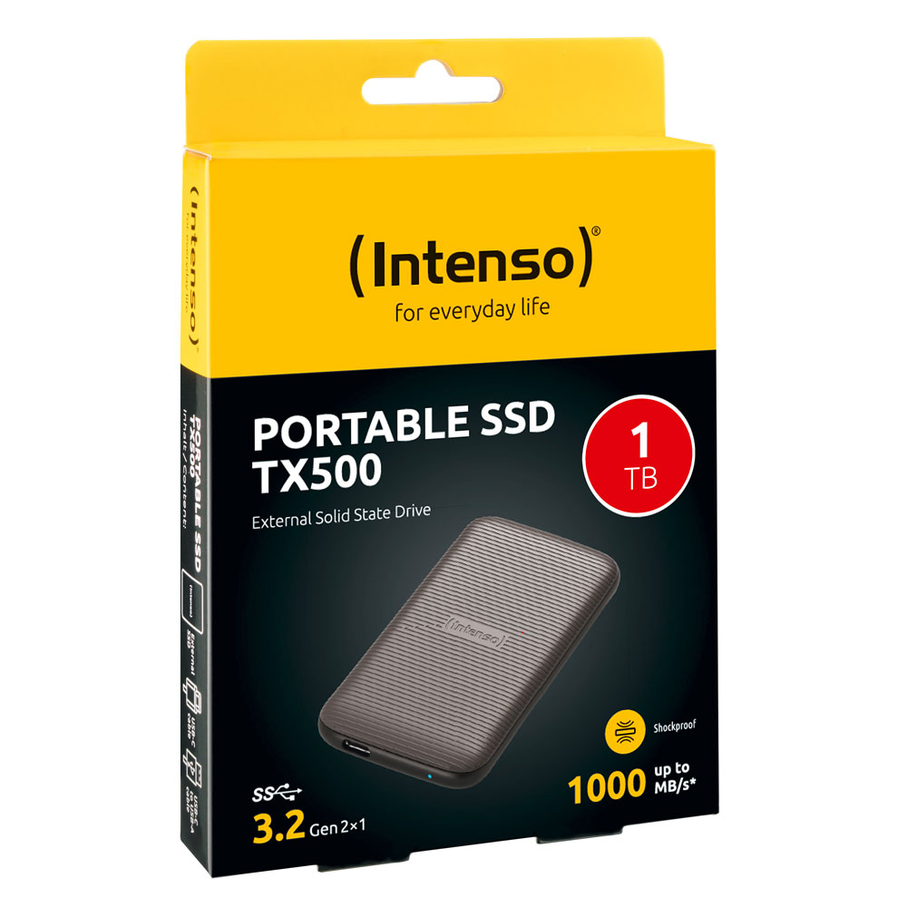 Intenso TX500 Externe SSD 1TB braun