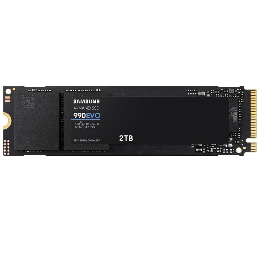 Samsung 990 EVO MZ-V9E2T0BW M.2 2280 PCI Express 5.0 x4 NVMe interne SSD 2 TB