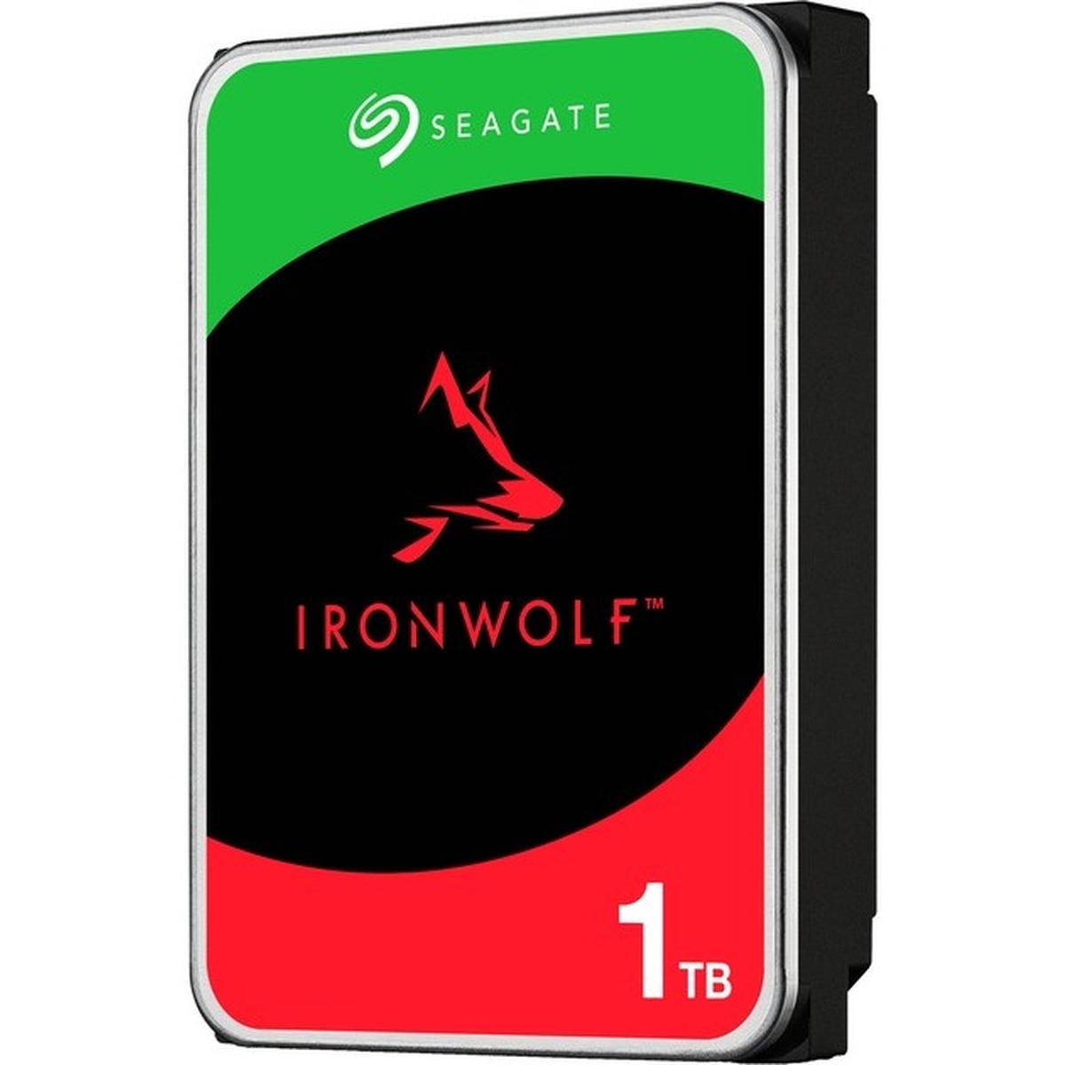 Seagate IronWolf ST1000VN008 NAS Festplatte 1TB silber