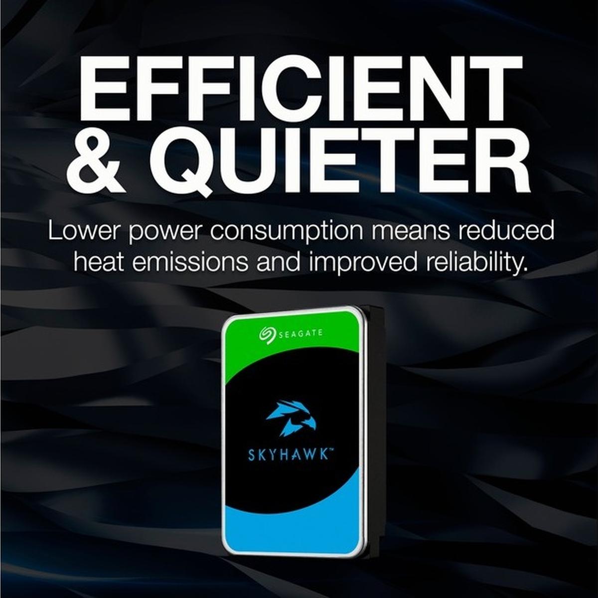 Seagate SkyHawk ST2000VX017 Festplatte 2TB silber