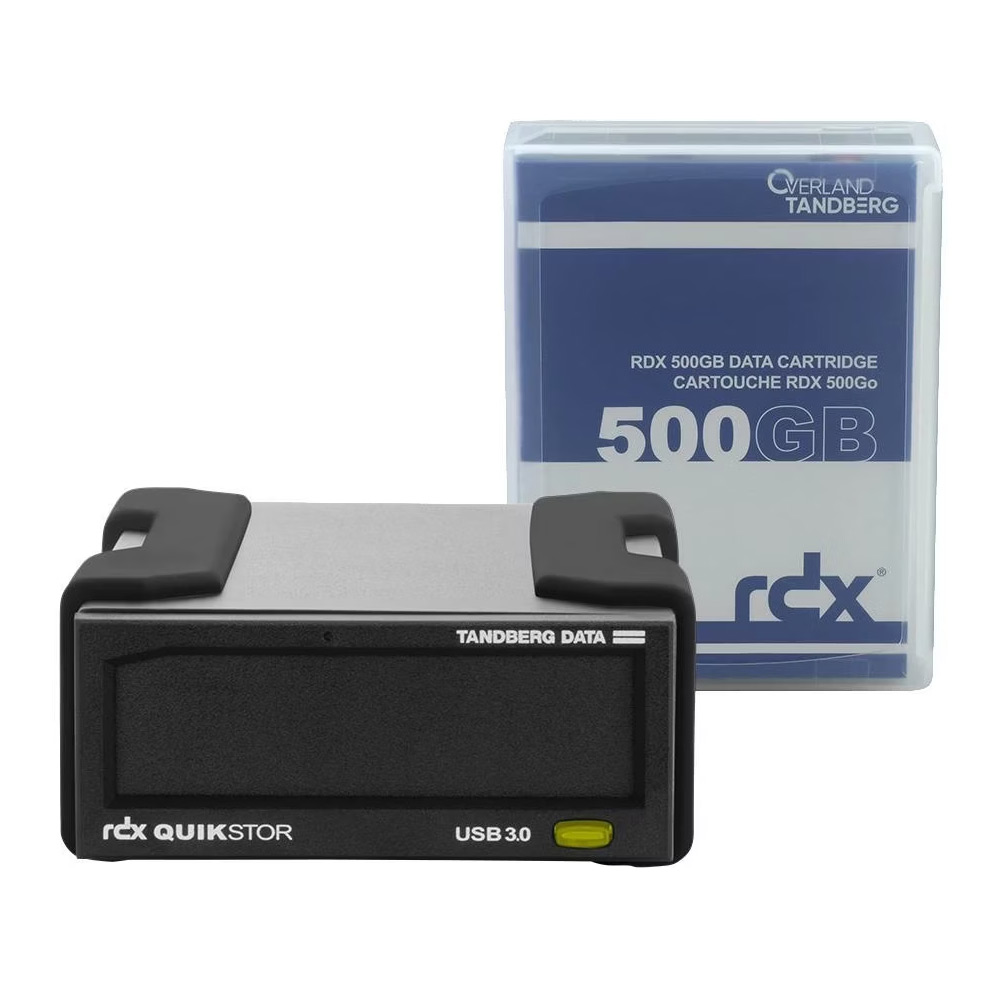 Tandberg RDX External Drive Kit 500GB schwarz