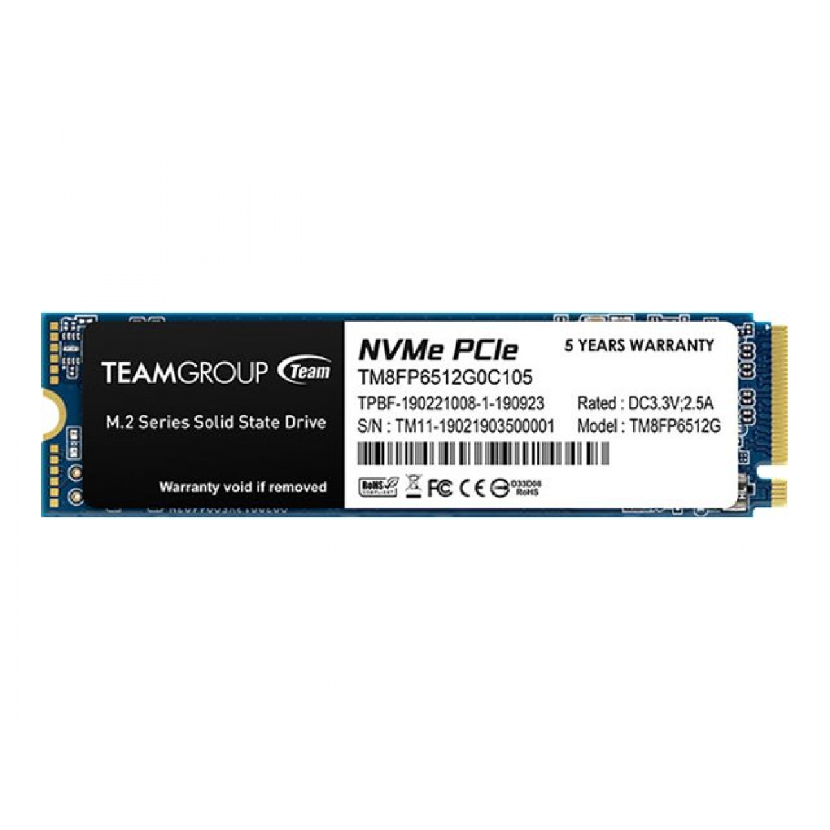 Team Group MP33 M.2 SSD 512GB