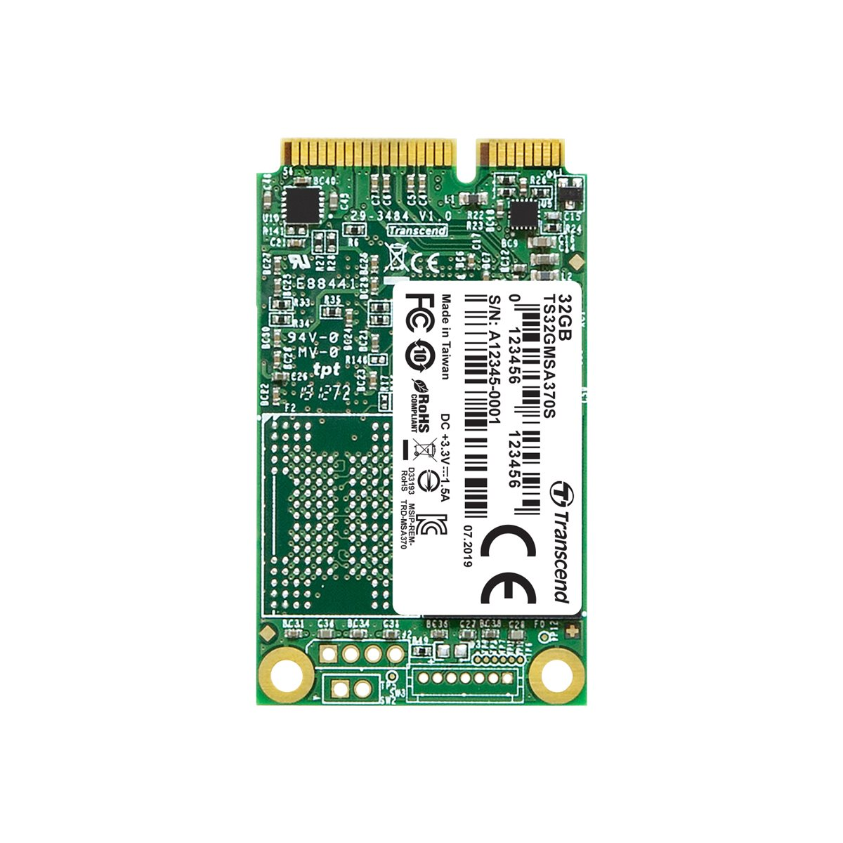 Transcend MSA370S mSATA SSD 32GB