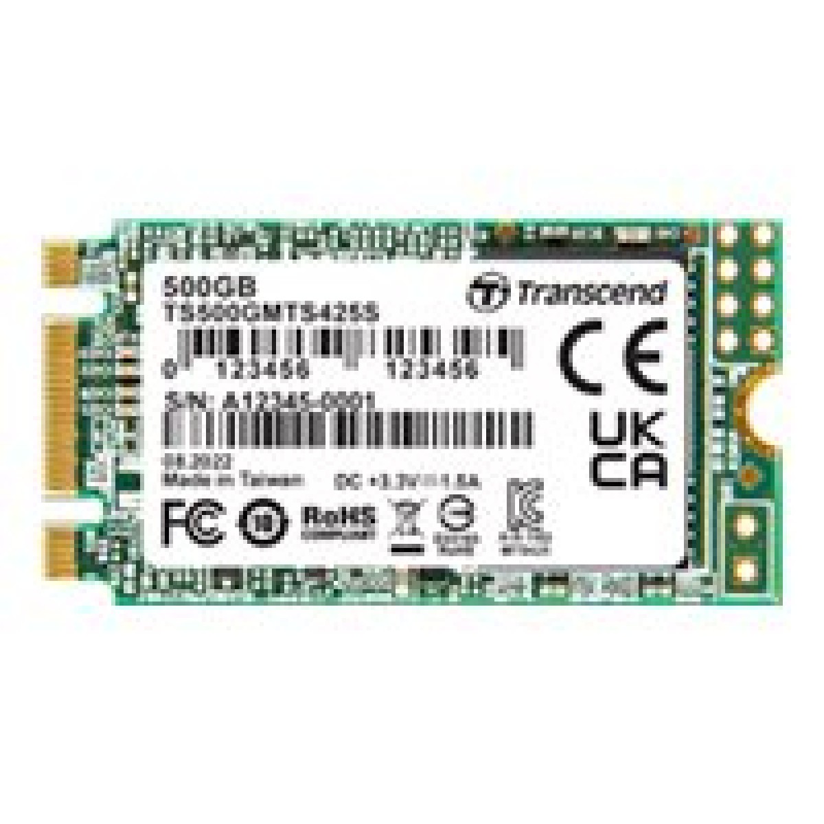 Transcend MTS425S M.2 SATA SSD 500GB