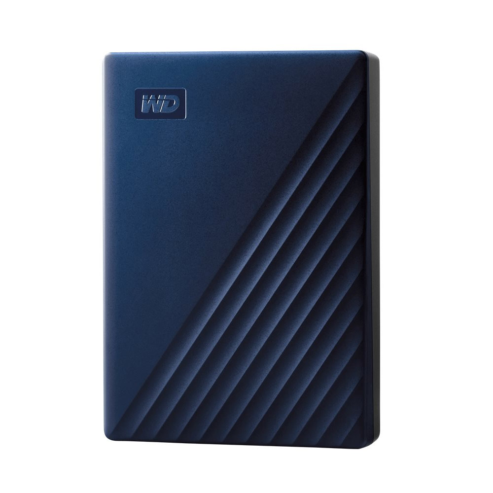 WD My Passport Mac Festplatte 4TB mitternachtsblau