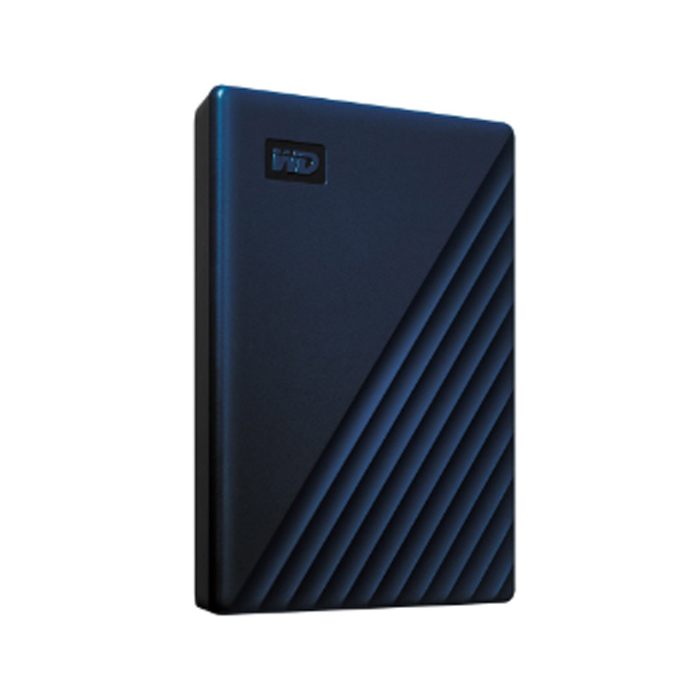 WD My Passport Mac Festplatte 4TB mitternachtsblau