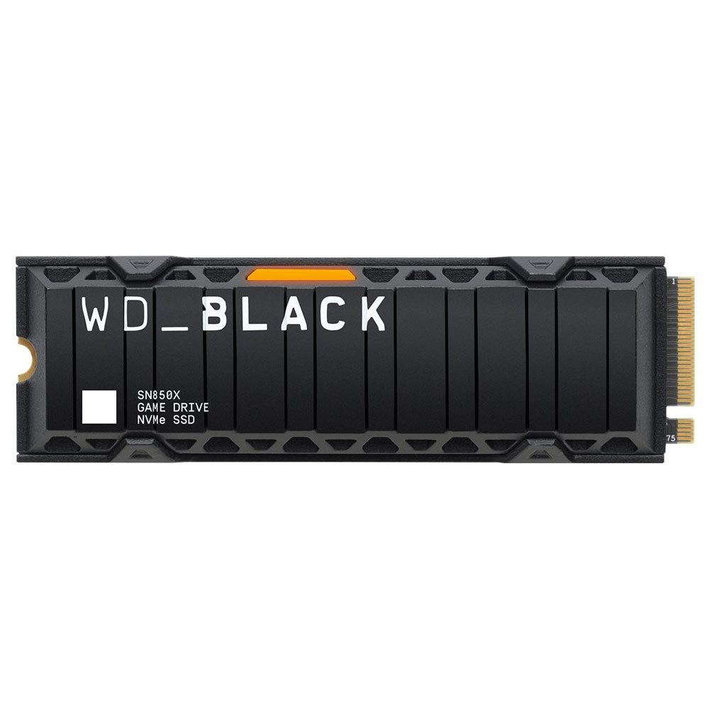 WD_BLACK SN850X 1TB NVMe SSD mit Heatsink schwarz