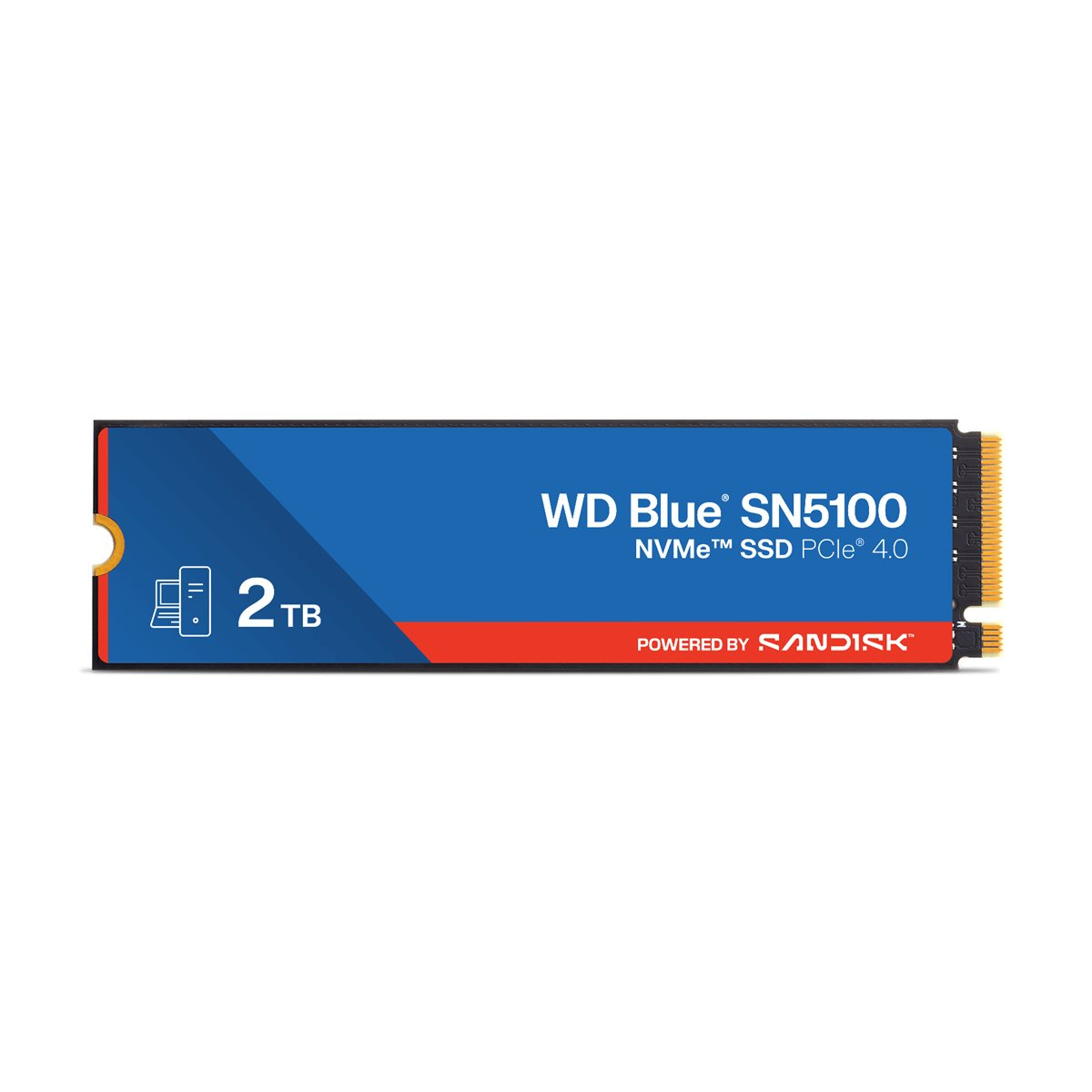 WD Blue SN5100 NVMe SSD Festplatte 2 TB