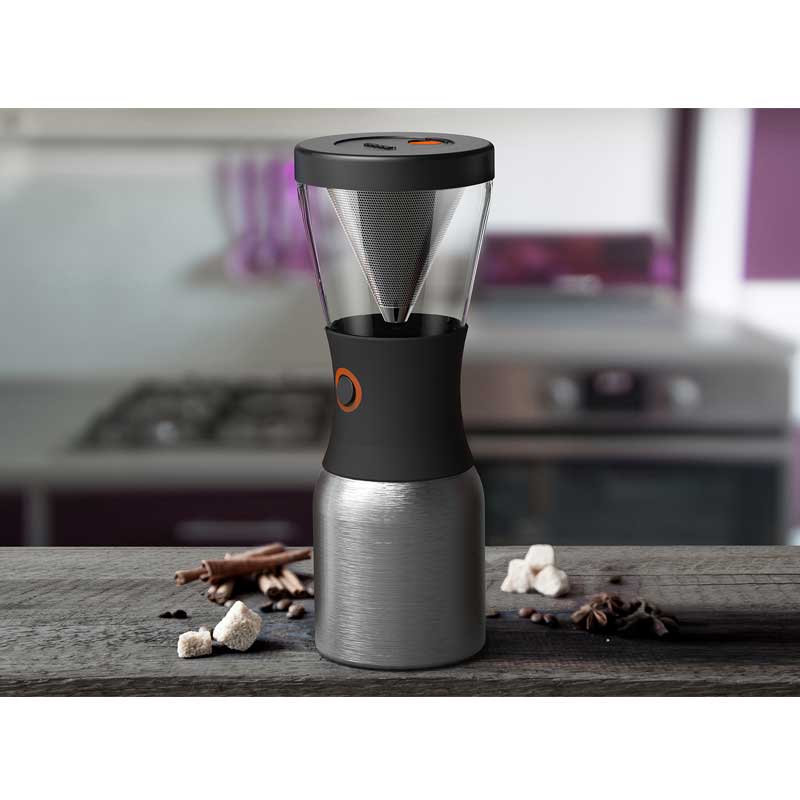 Asobu Cold Brew Kaffeebereiter silber