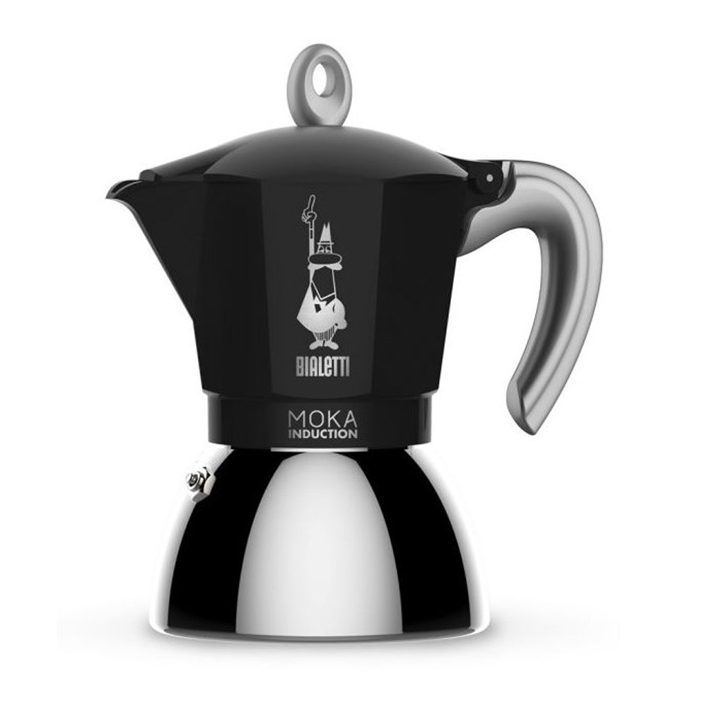 Bialetti Moka Induction Espressokocher 2 Tassen schwarz