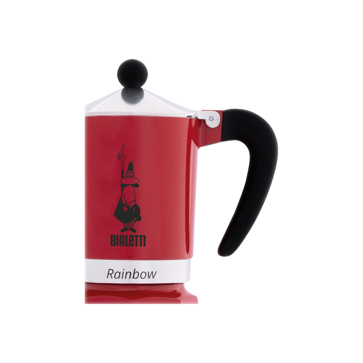 Bialetti Rainbow Espressokanne rot