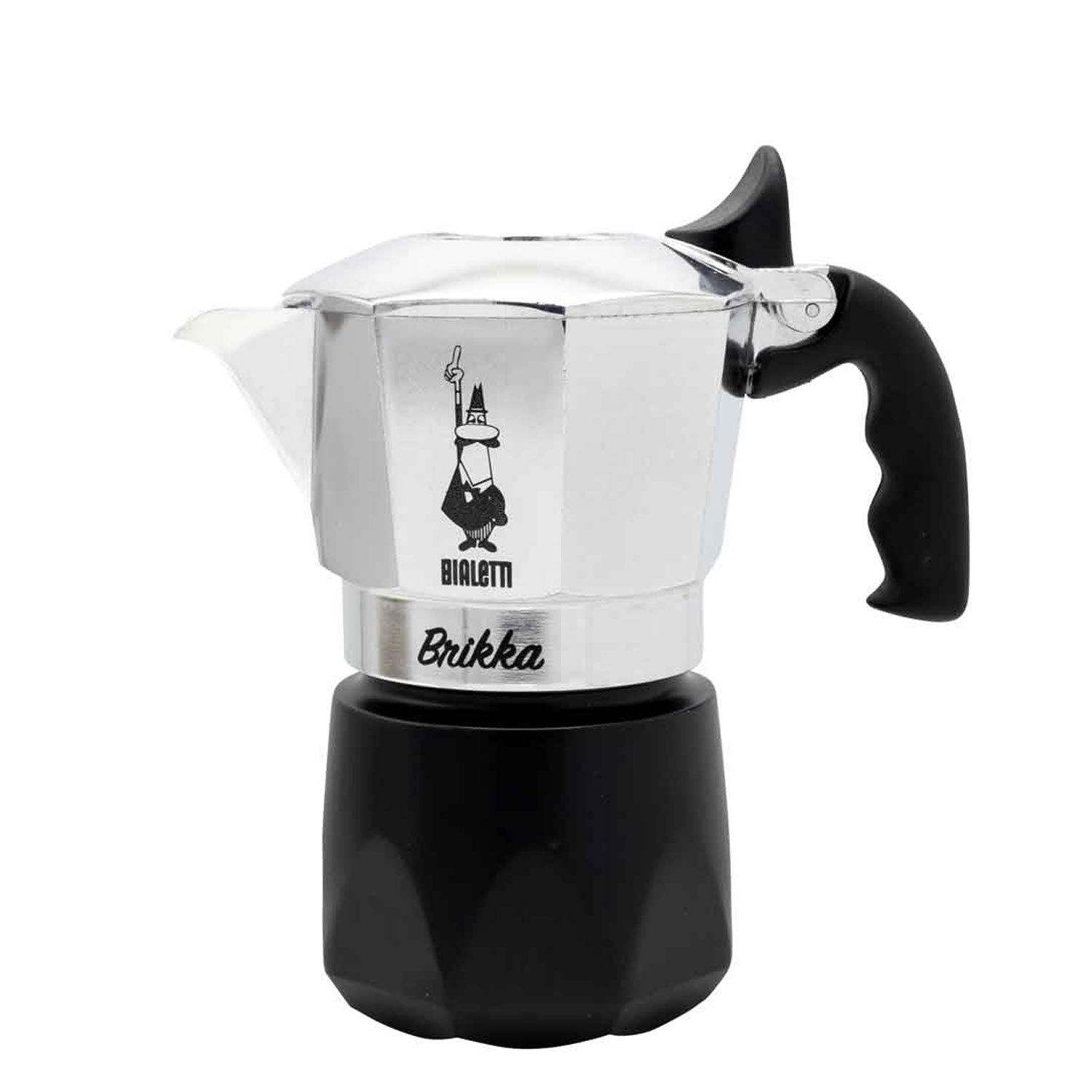 Bialetti New Brikka Moka-Kanne 4 Tassen Aluminium