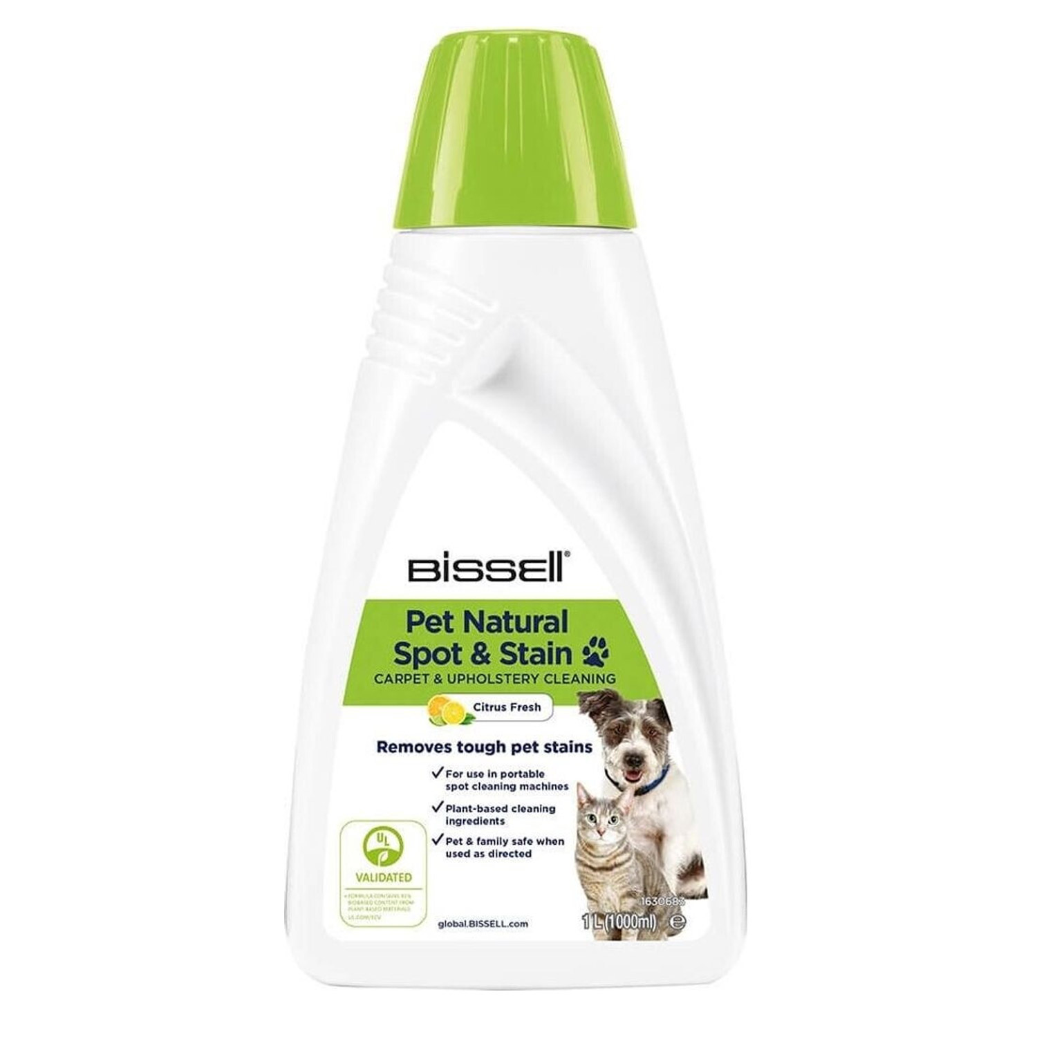 Bissell Pet Natural Spot & Stain 3370 Reinigungslösung 1l