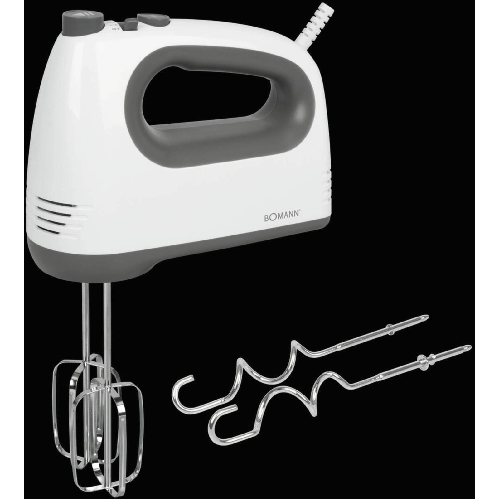 Bomann HM 6054 CB Handmixer weiß/grau
