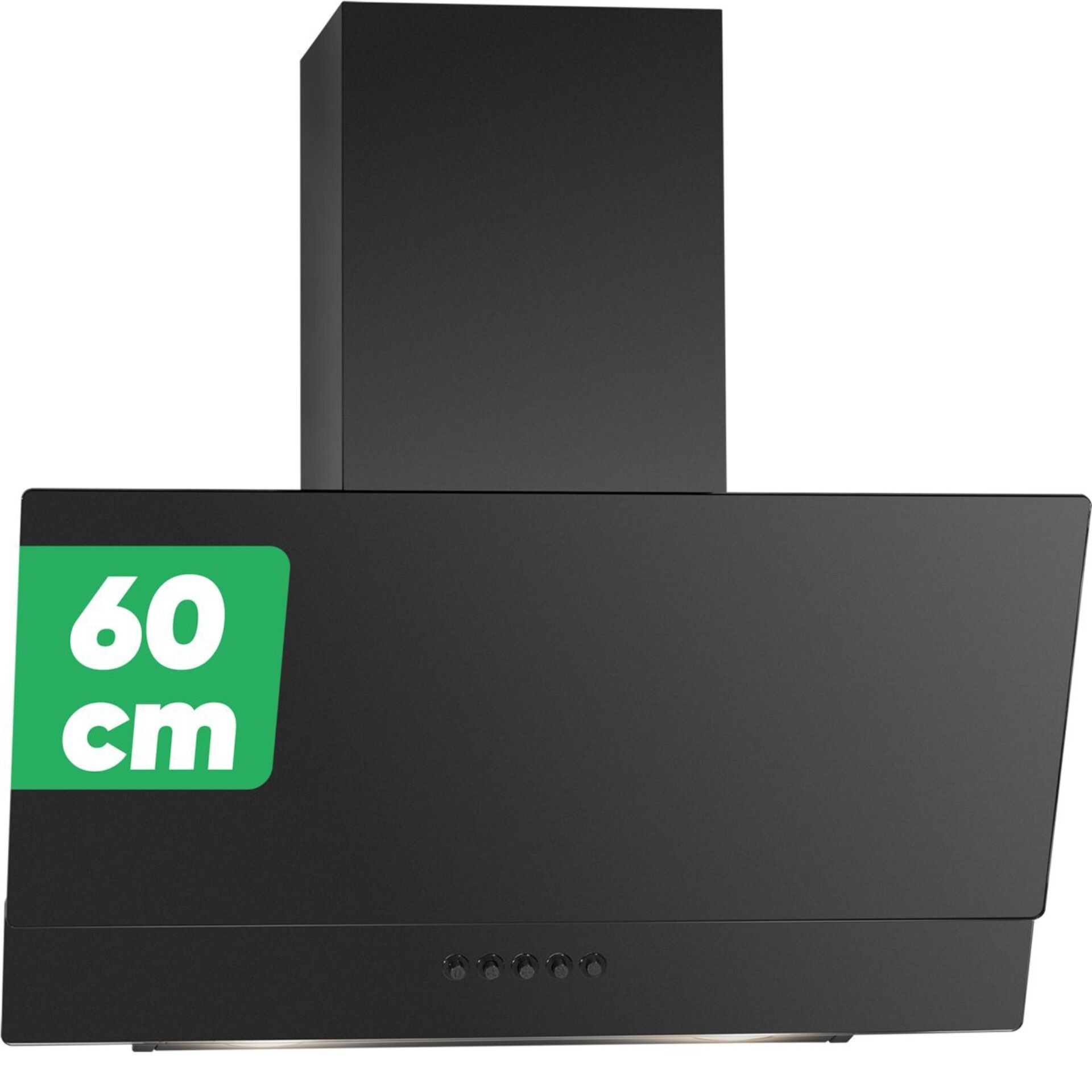 Bomann DU 7607 G Dunstabzugshaube 60 cm schwarz matt