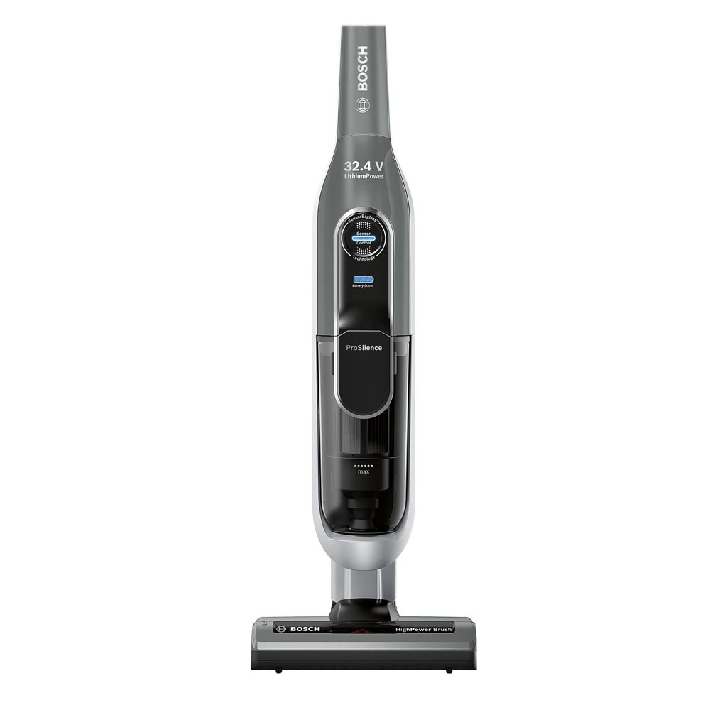 Bosch BBH7SIL Athlet Ultimate ProSilence Akku-Staubsauger grau/silber