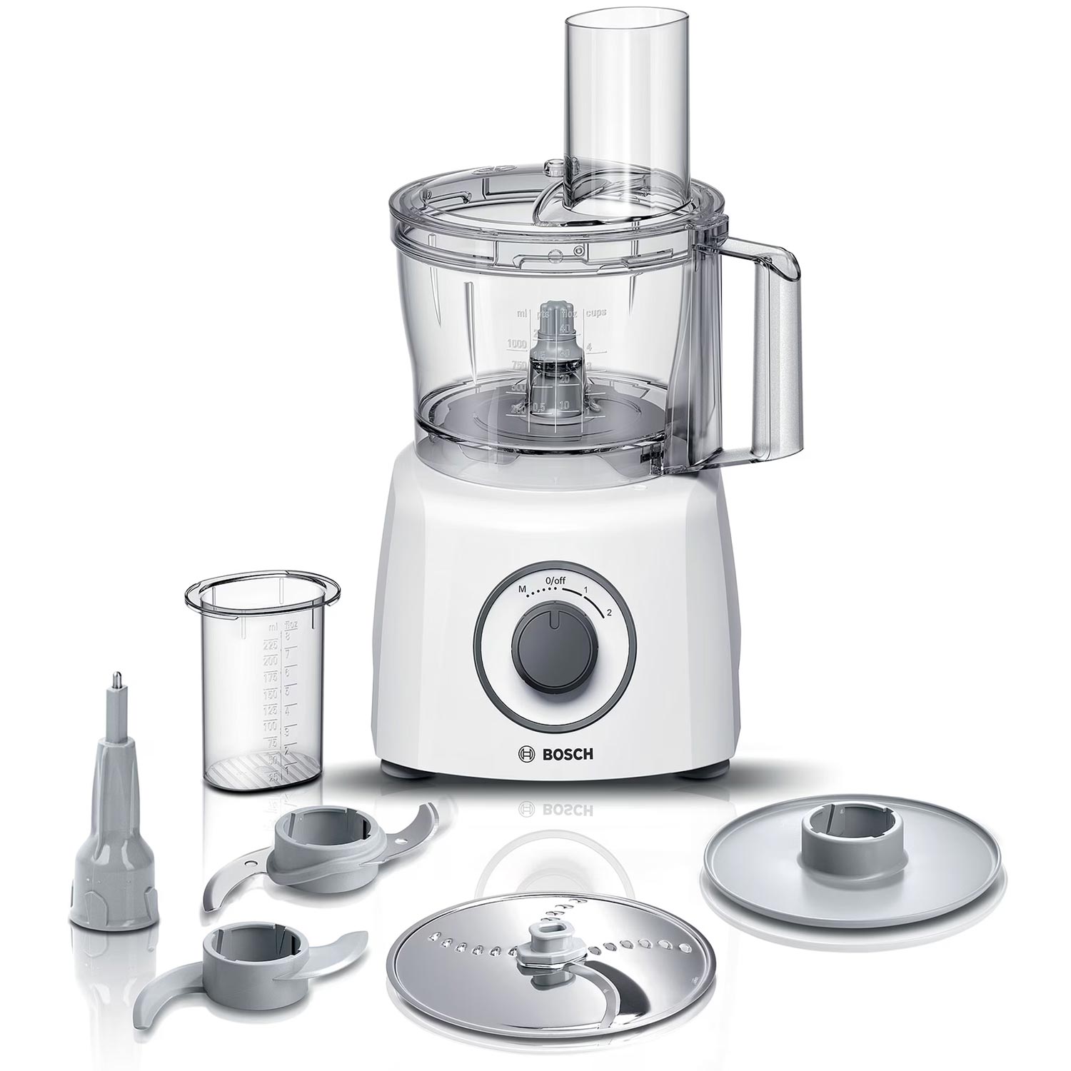 Bosch MultiTalent 3 MCM3100W Kompakt-Küchenmaschine weiß (2. Wahl)