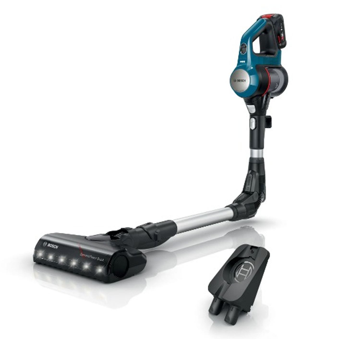 Bosch Unlimited 7 BSS71125AH Akku-Stielstaubsauger schwarz/blau (2. Wahl)