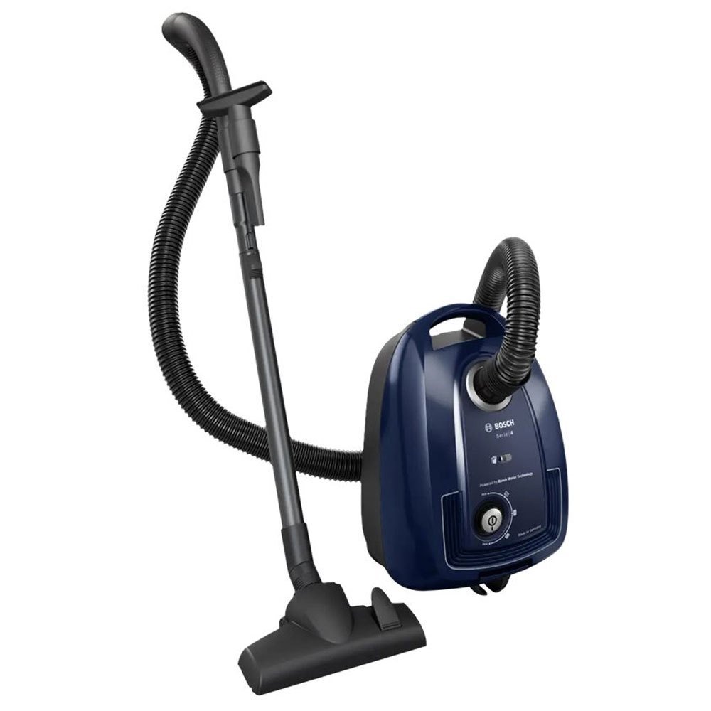 Bosch Serie 4 BGD38BU2 Staubsauger mit Beutel 600W (Hygiene-Filter, 10 Jahre Motor, mit Zubehör)