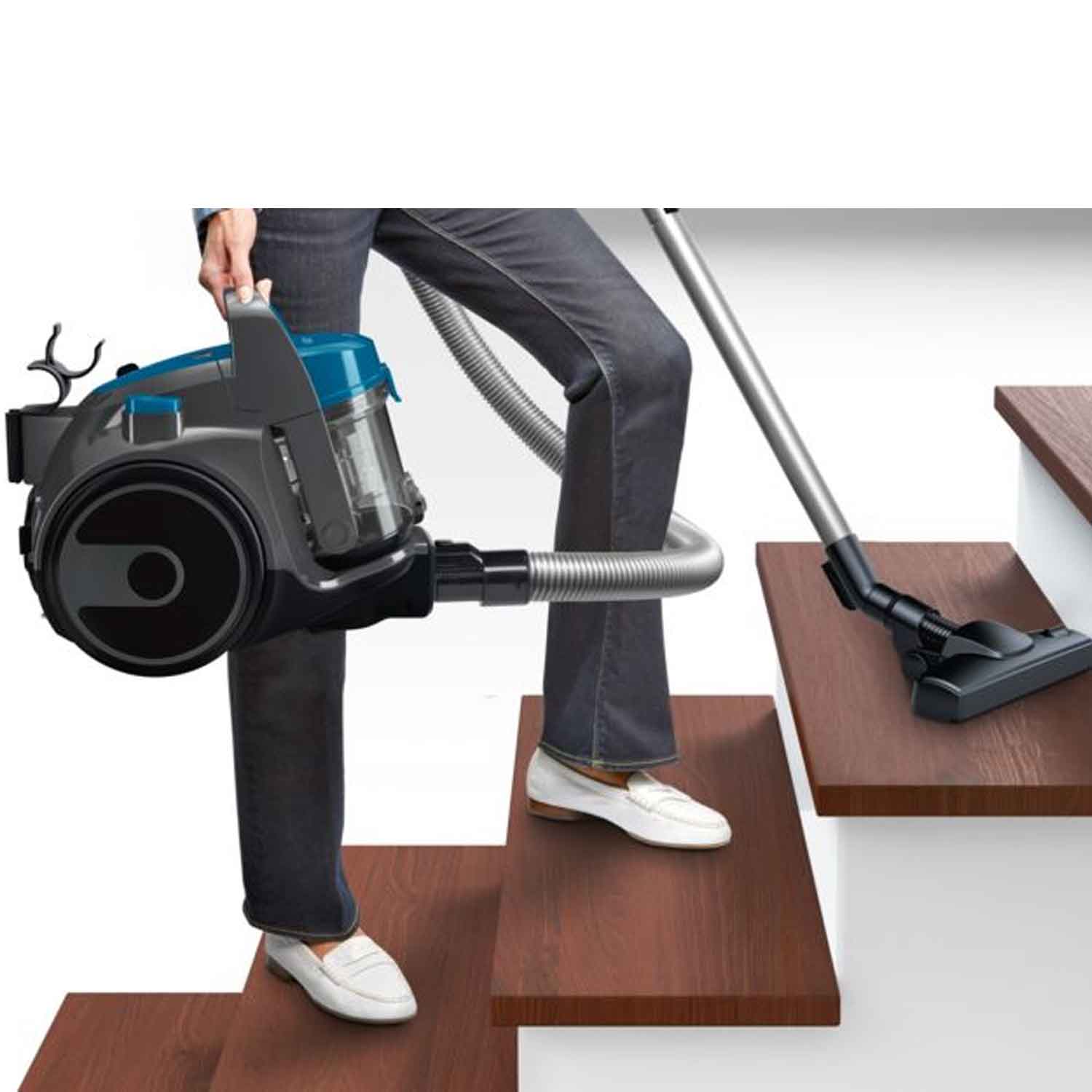 Bosch BGS05A220 Beutelloser Bodenstaubsauger blau