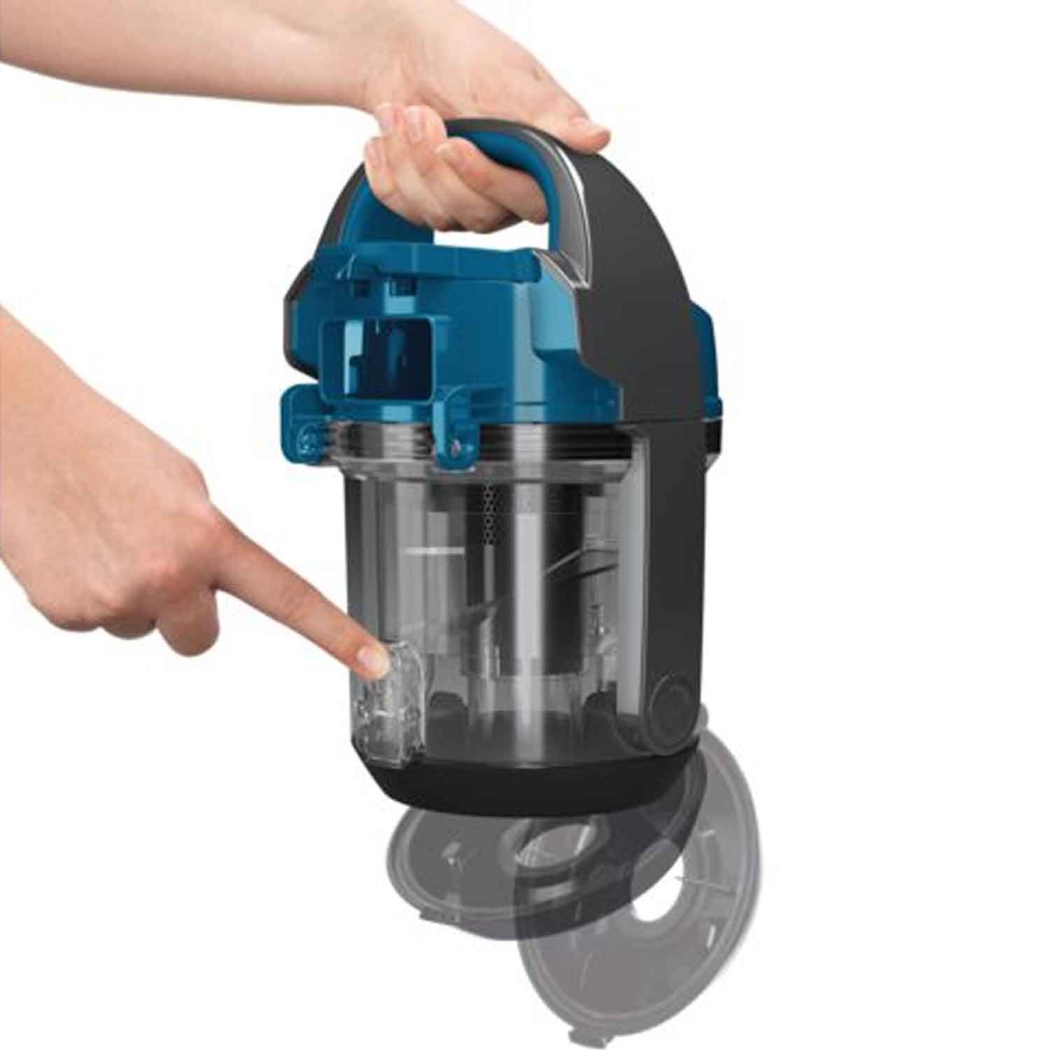 Bosch BGS05A220 Beutelloser Bodenstaubsauger blau