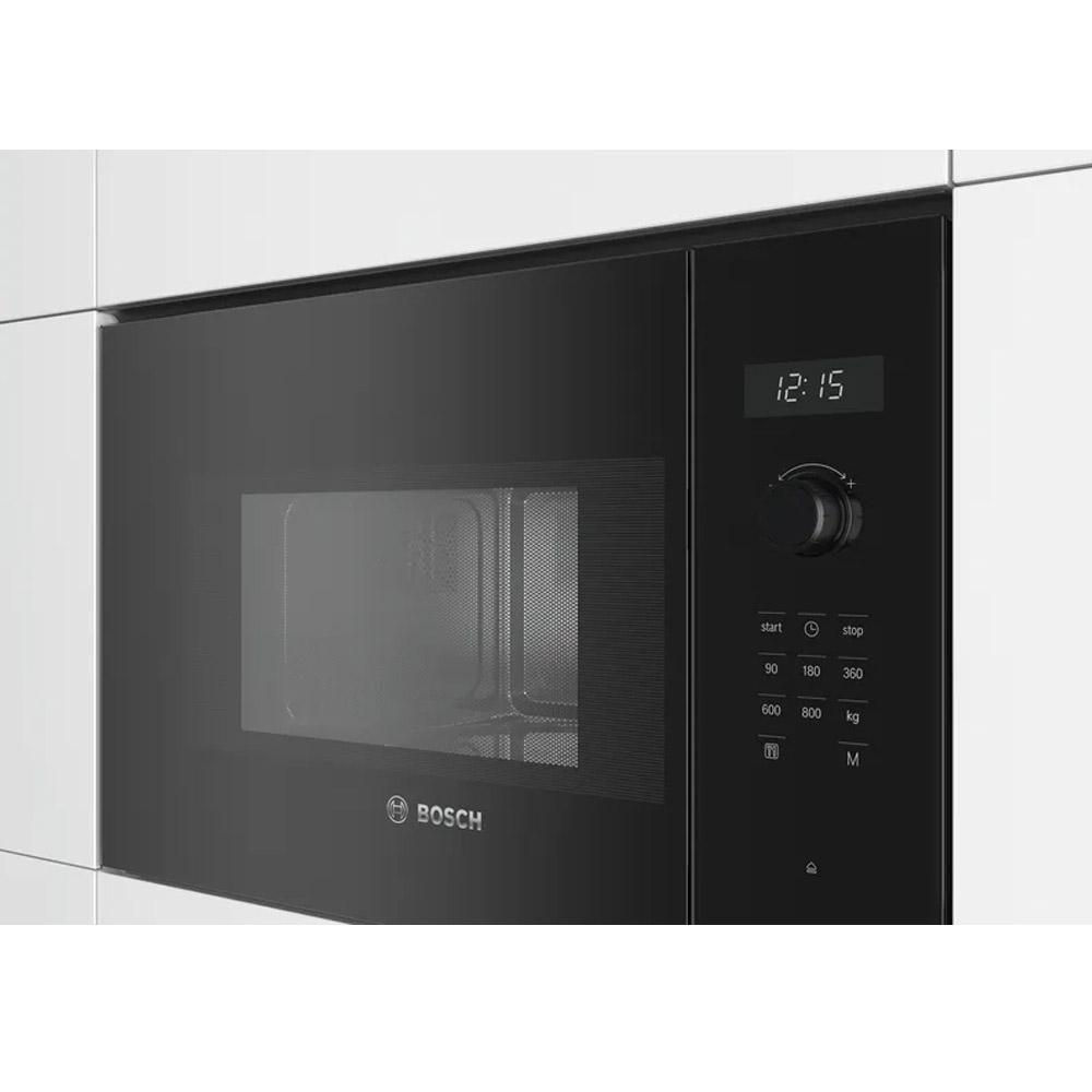 Bosch Serie 6 BFL524MB0 Einbau-Mikrowelle schwarz