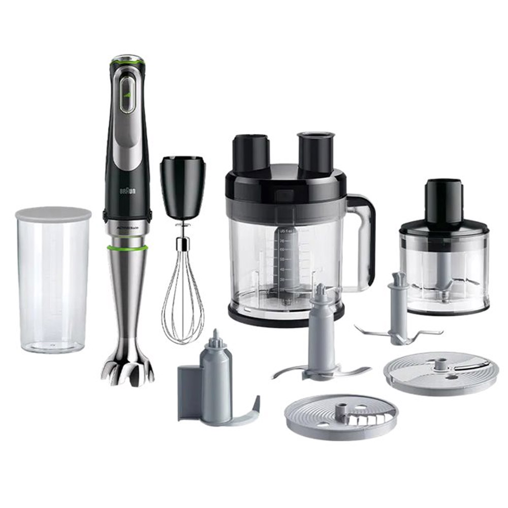 Braun MultiQuick 9 MQ 9195XLI 2L Pürierstab 1200W schwarz/Edelstahl
