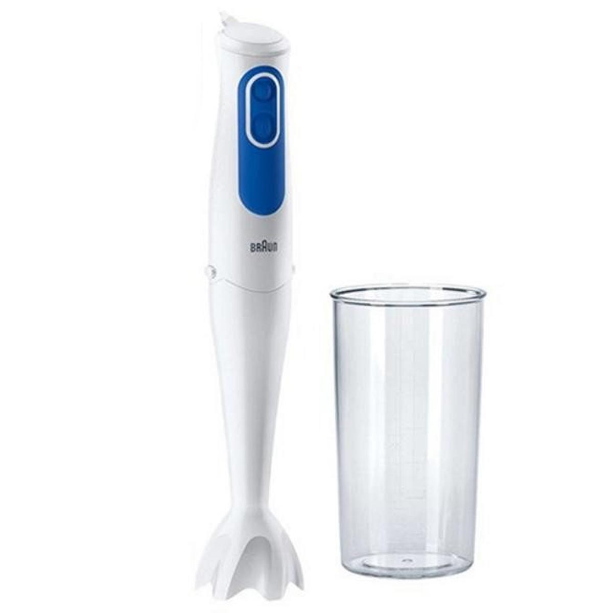 Braun MultiQuick 3 MQ 3000 Smoothie+ Pürierstab 700 Watt blau/weiß