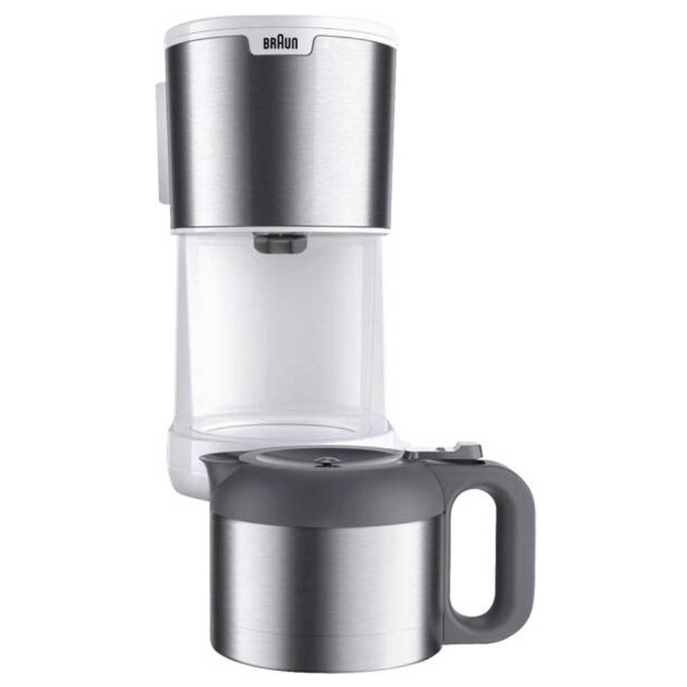 Braun PurShine KF1505 WH Filterkaffeemaschine weiß