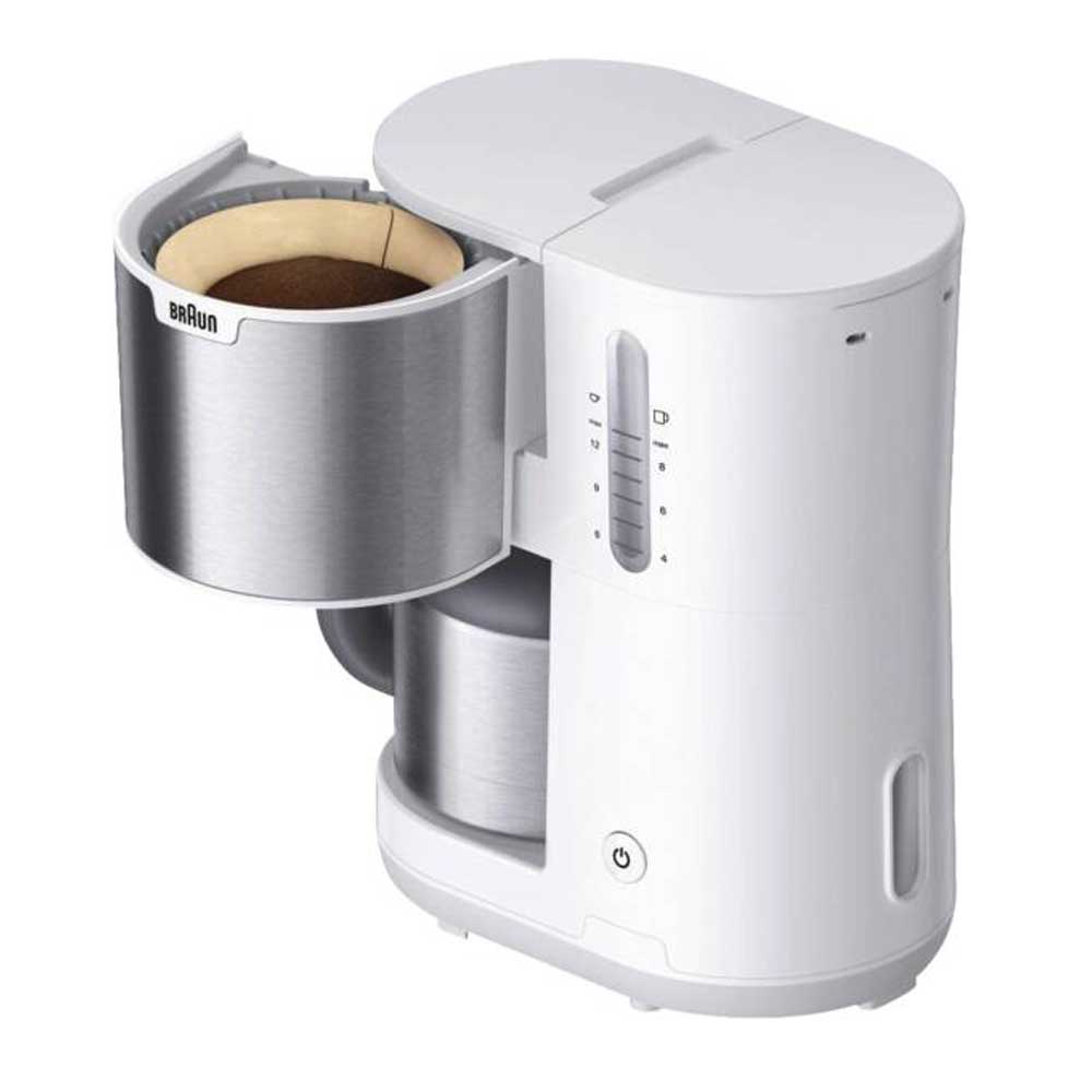 Braun PurShine KF1505 WH Filterkaffeemaschine weiß