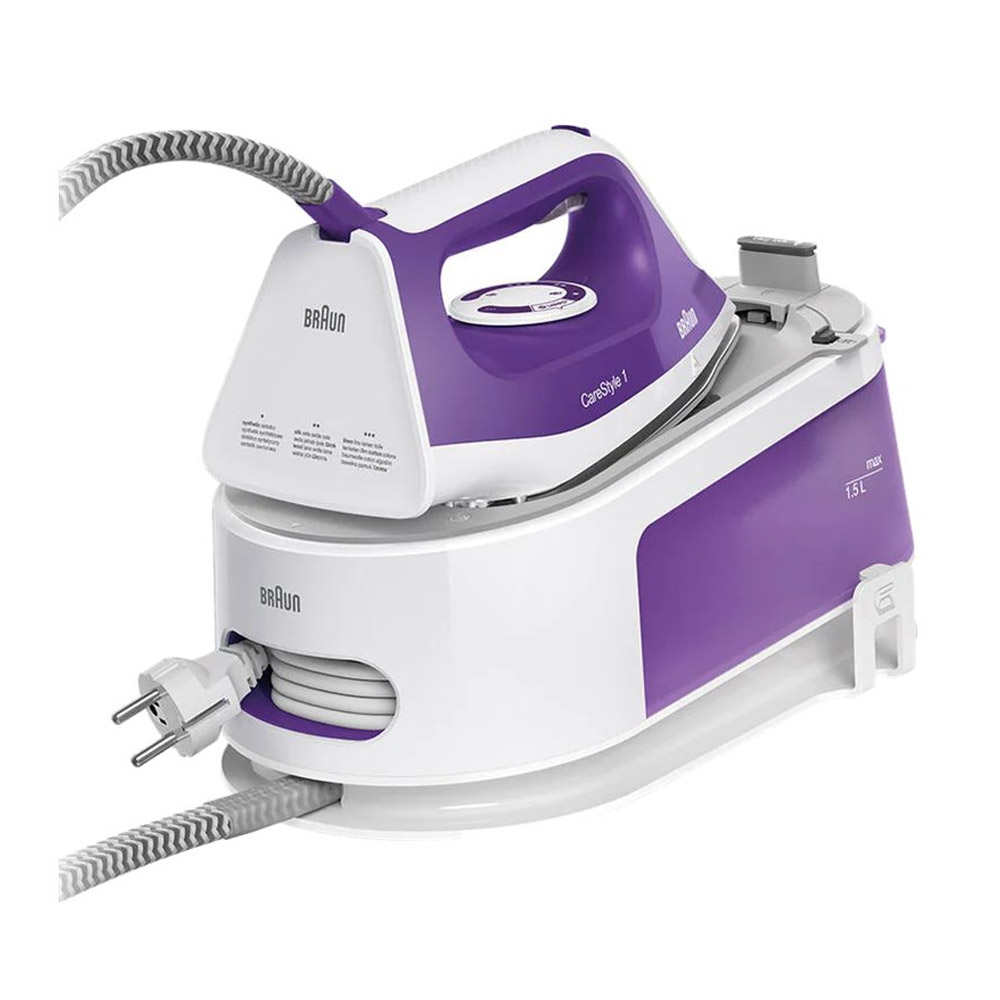 Braun CareStyle 1 IS 1014 VI Dampfbügelstation weiß-violett