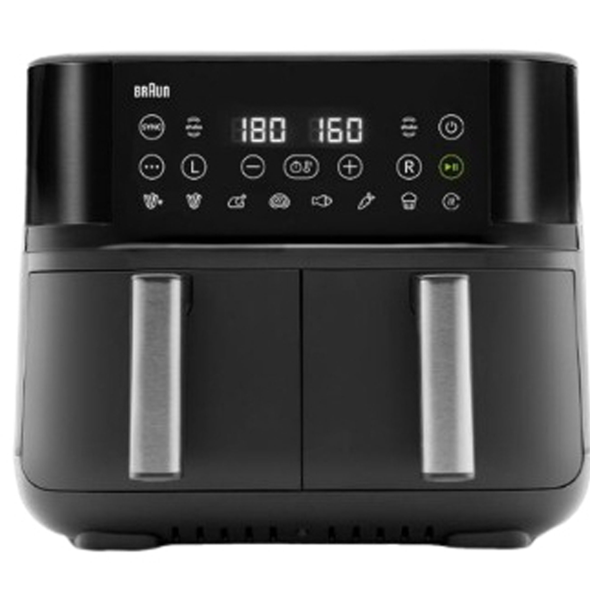 Braun TwinCook 3 TD3030IBK Heißluftfritteuse 8L schwarz