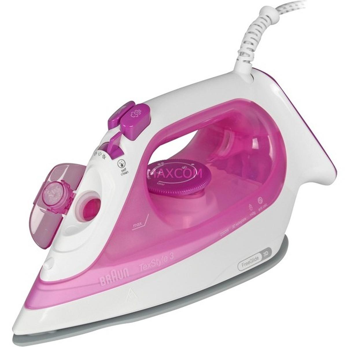 Braun TexStyle 3 SI 3030 PU Dampfbügeleisen 2300W violett
