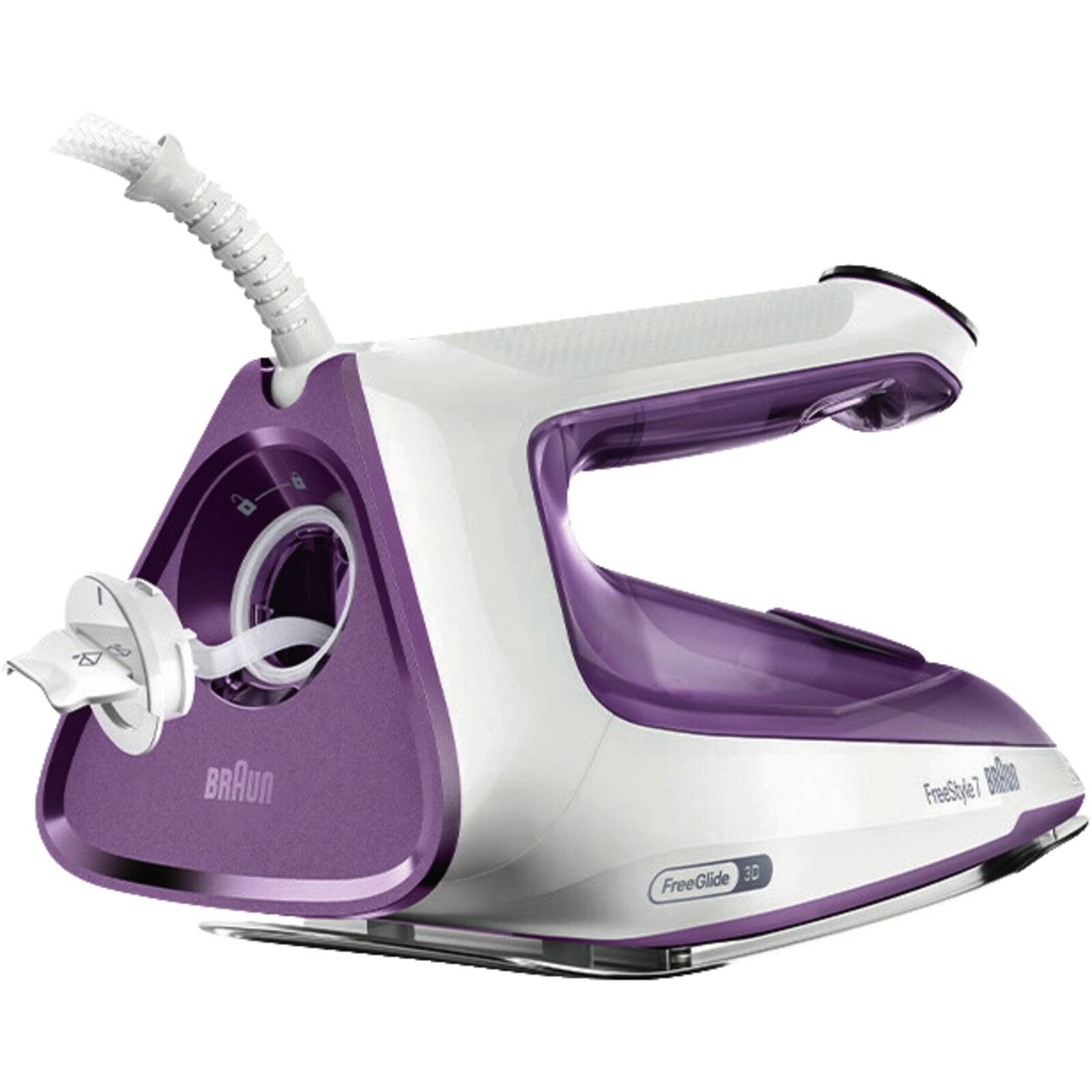 Braun FreeStyle 7 FI 7215 VI Dampfbügeleisen violett