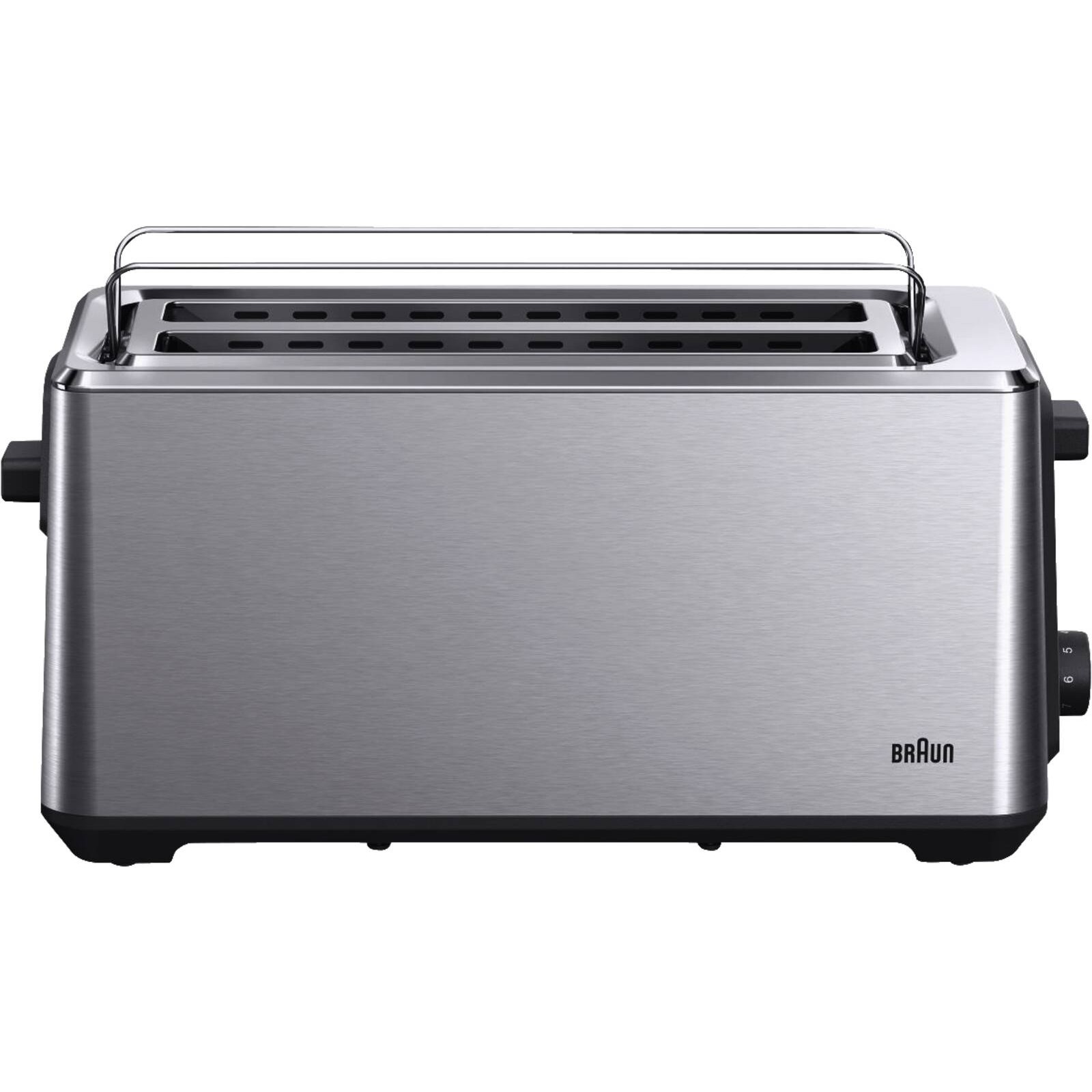 Braun HT 5220 BK Langschlitz-Toaster schwarz