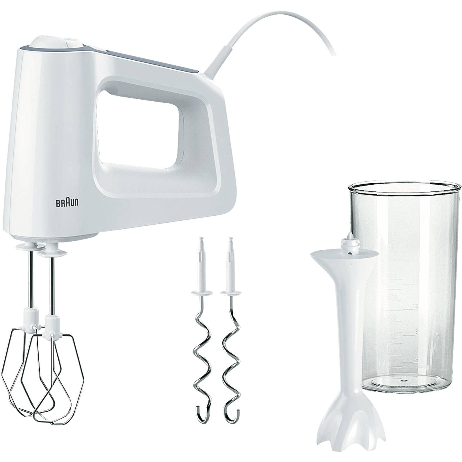 Braun MultiMix 3 HM 3105 Handmixer weiß