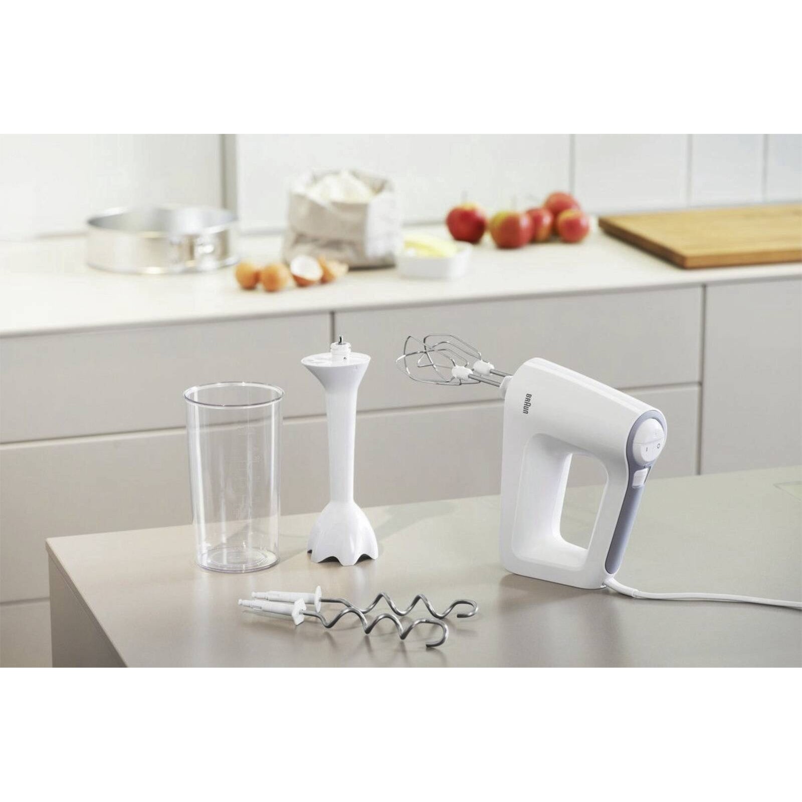 Braun MultiMix 3 HM 3105 Handmixer weiß