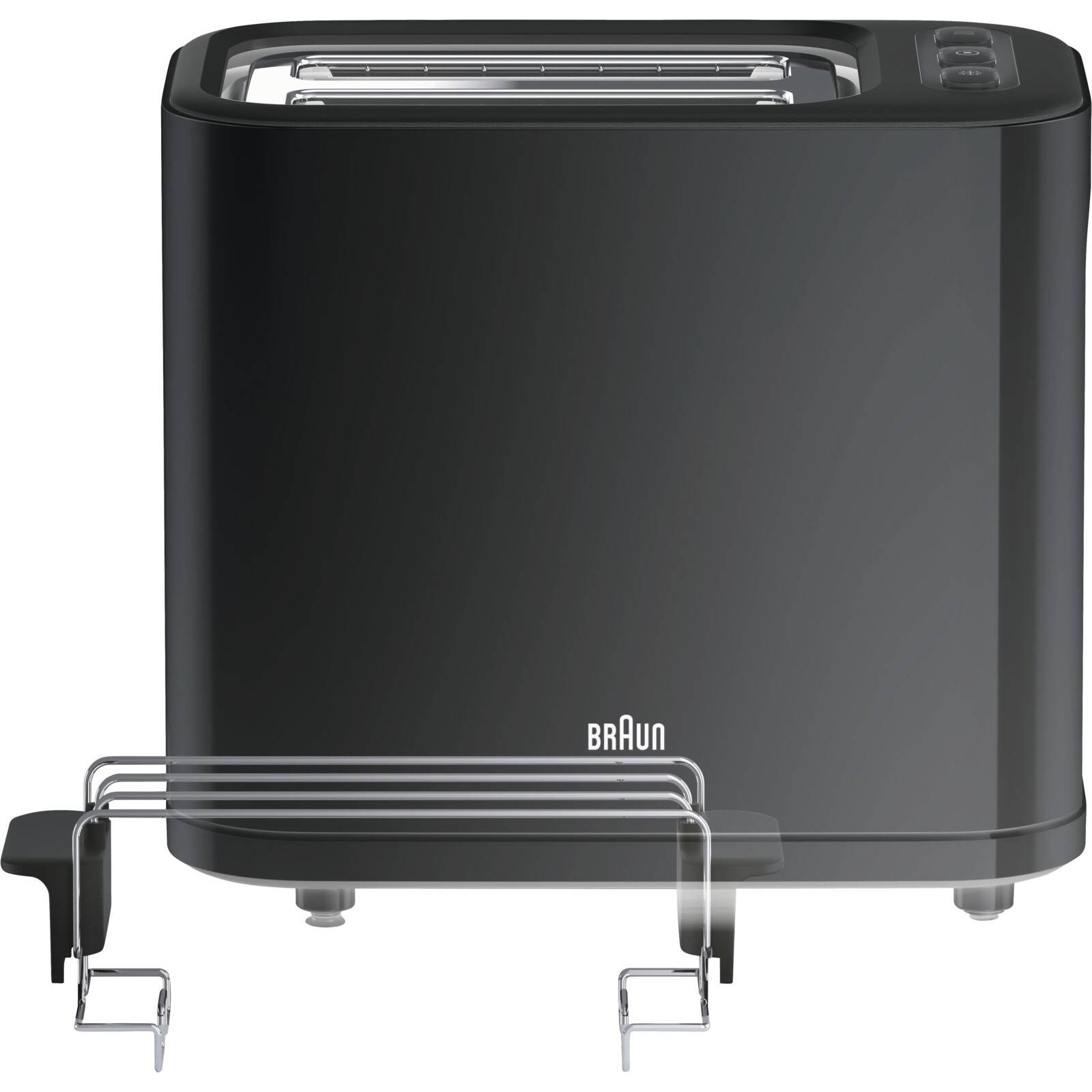 Braun PurEase HT 3010 BK Toaster schwarz